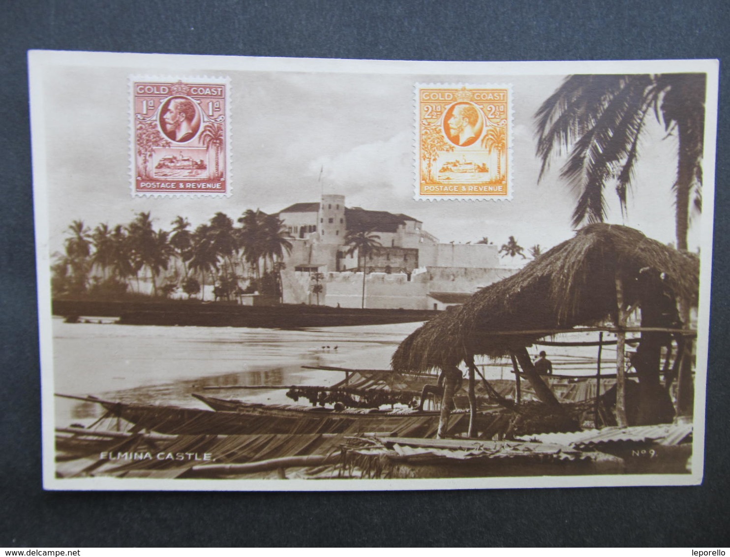 AK Gold Coast Elmina Castle 1932 // D*38093 - Ghana - Gold Coast