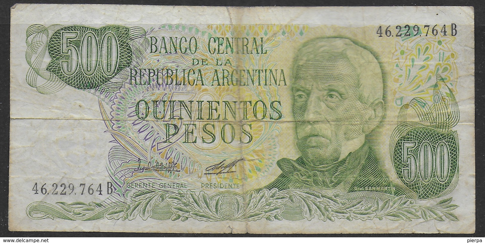 ARGENTINA, 1977-1982, 500 & 1000 Pesos. Series B+E - CIRCOLATE - Argentina