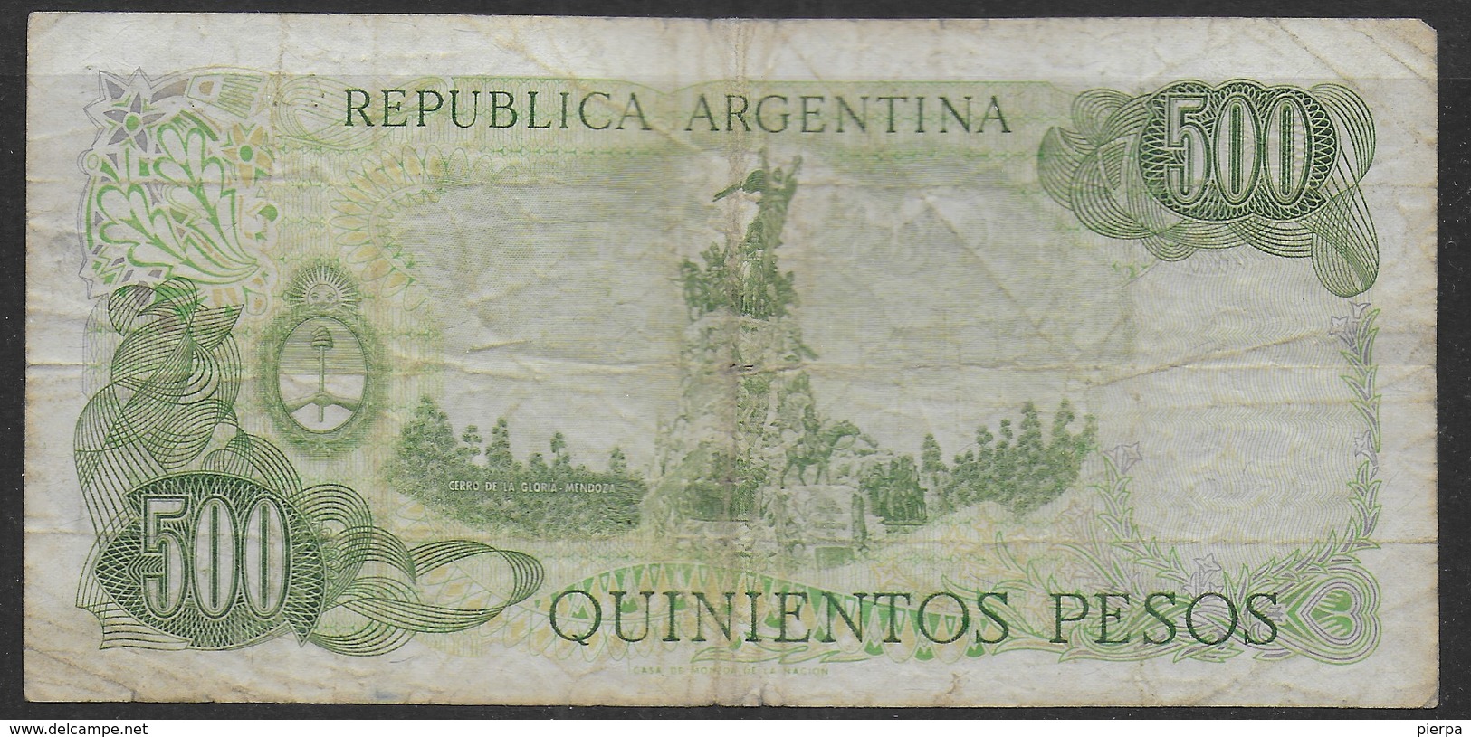 ARGENTINA, 1977-1982, 500 & 1000 Pesos. Series B+E - CIRCOLATE - Argentina