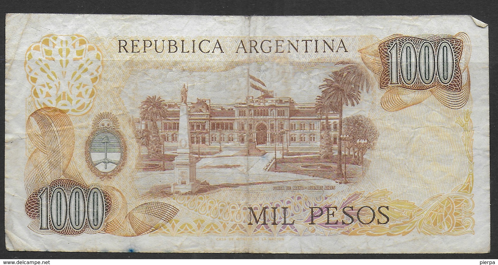 ARGENTINA, 1977-1982, 500 & 1000 Pesos. Series B+E - CIRCOLATE - Argentina