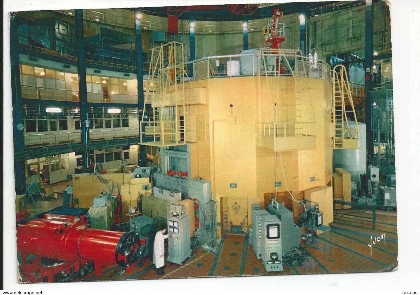 SACLAY (91) Réacteur EL3 - Saclay
