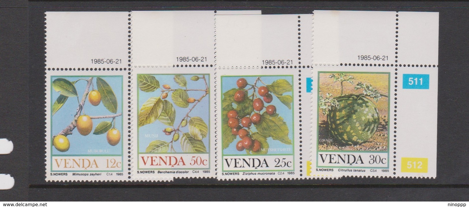 South Africa-Venda SG 111-114 1985 Food From The Weld, Mint Never Hinged - Venda