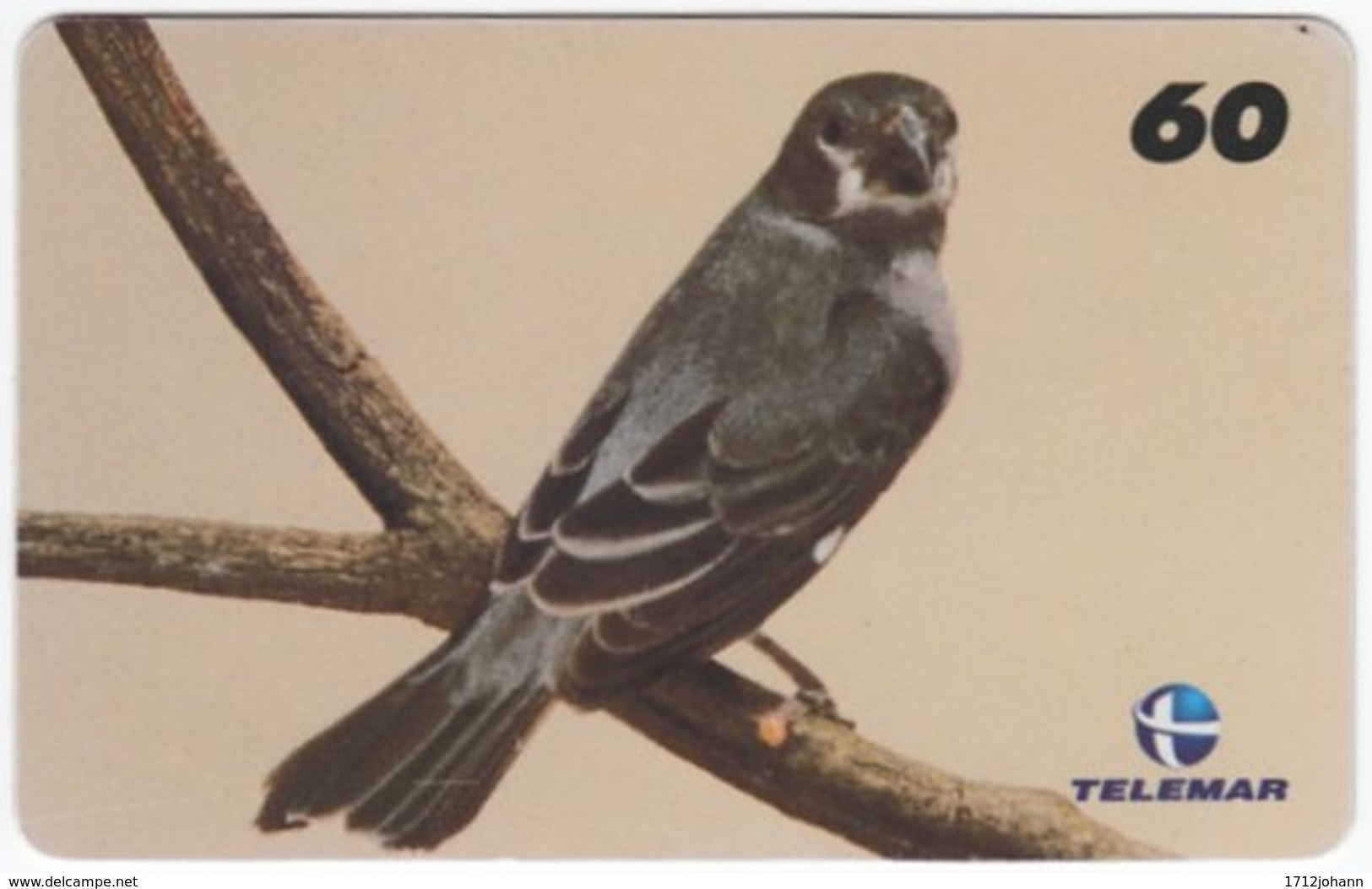 BRASIL I-018 Magnetic Telemar - Animal, Bird - Used - Brasilien