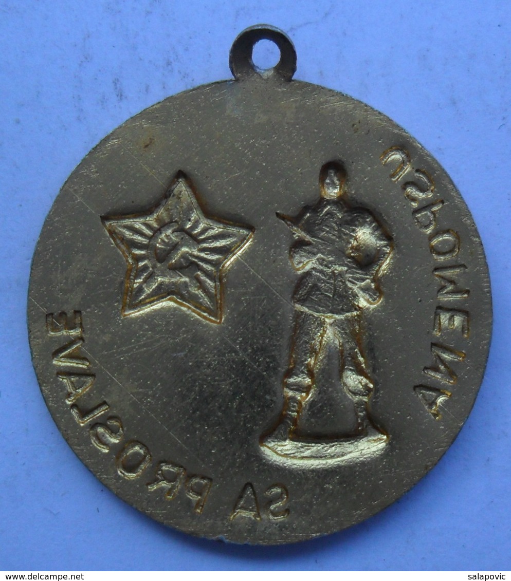 MEDAL Yugoslavia JNA ARMY USPOMENA SA PROSLAVE   KUT - Sonstige & Ohne Zuordnung