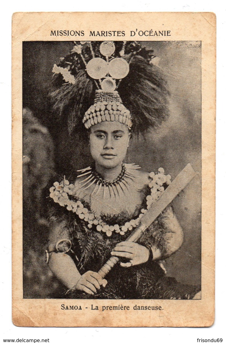 SAMOA - La Première Danseuse - Missions Maristes D'Océanie . - Samoa