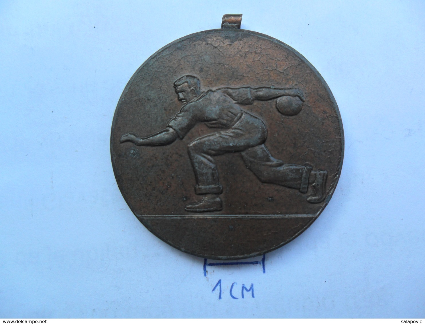 MEDAL  Bowling KUGLANJE 1953   KUT - Bowling