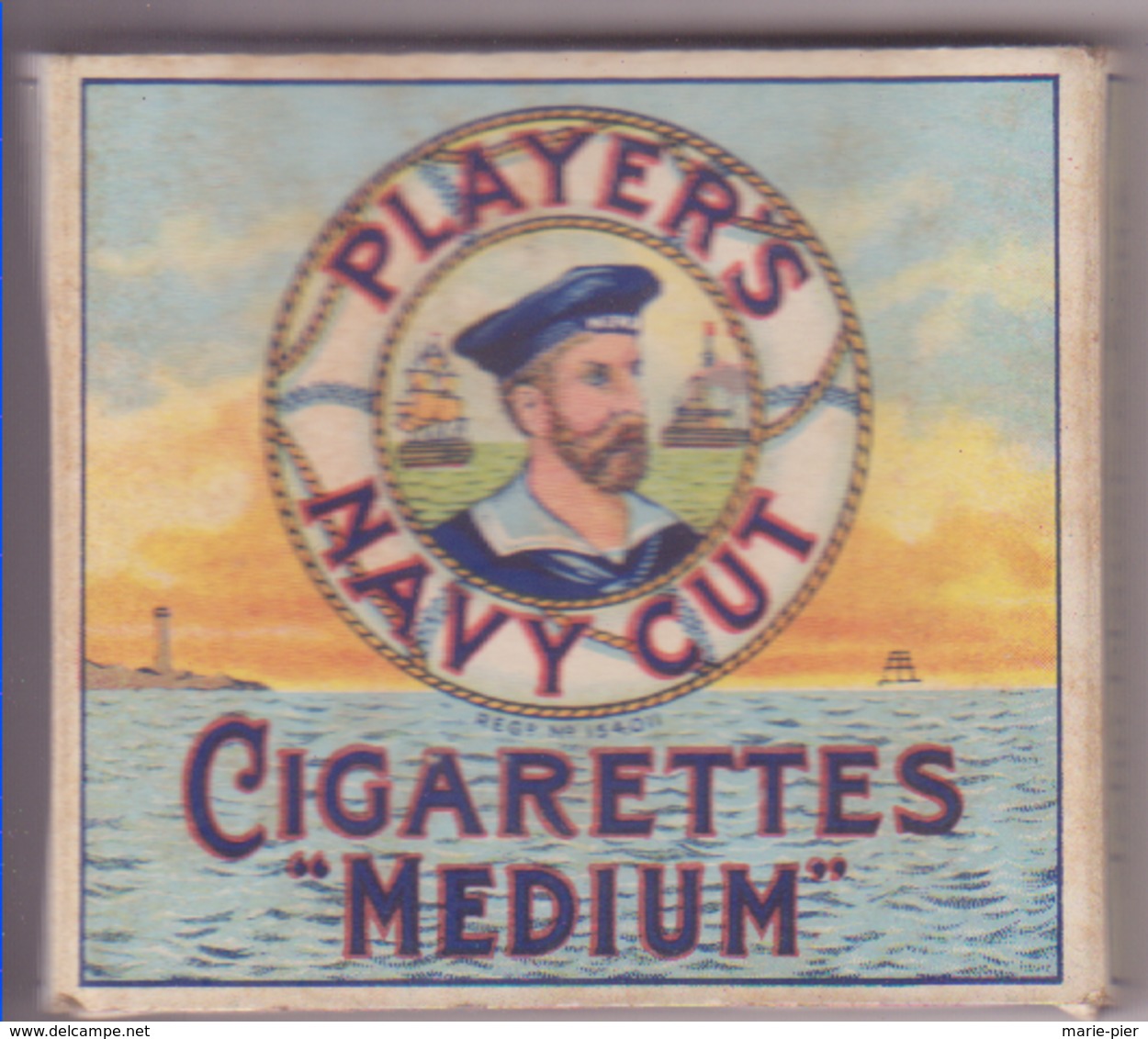 Paquet 20 Cigarettes "players Navy Cut" - Boites à Tabac Vides