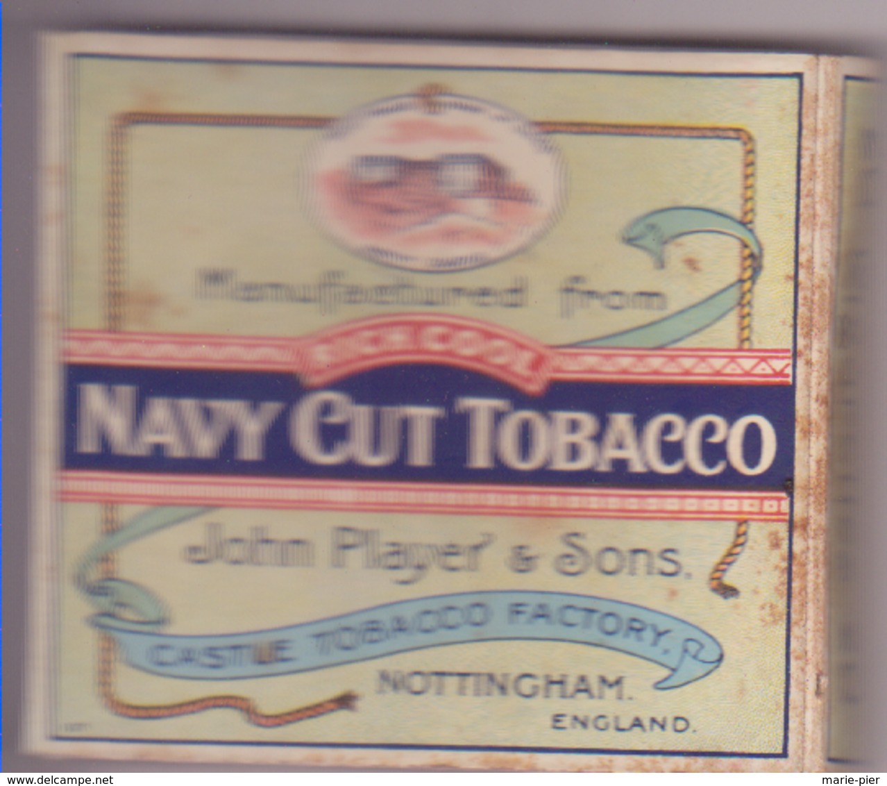 Paquet 20 Cigarettes "players Navy Cut" - Cajas Para Tabaco (vacios)