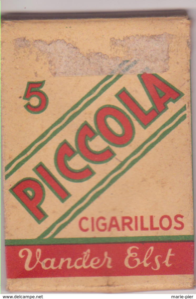 Paquet 5 Cogarillos "Piccola" Vander Elst - Empty Tobacco Boxes