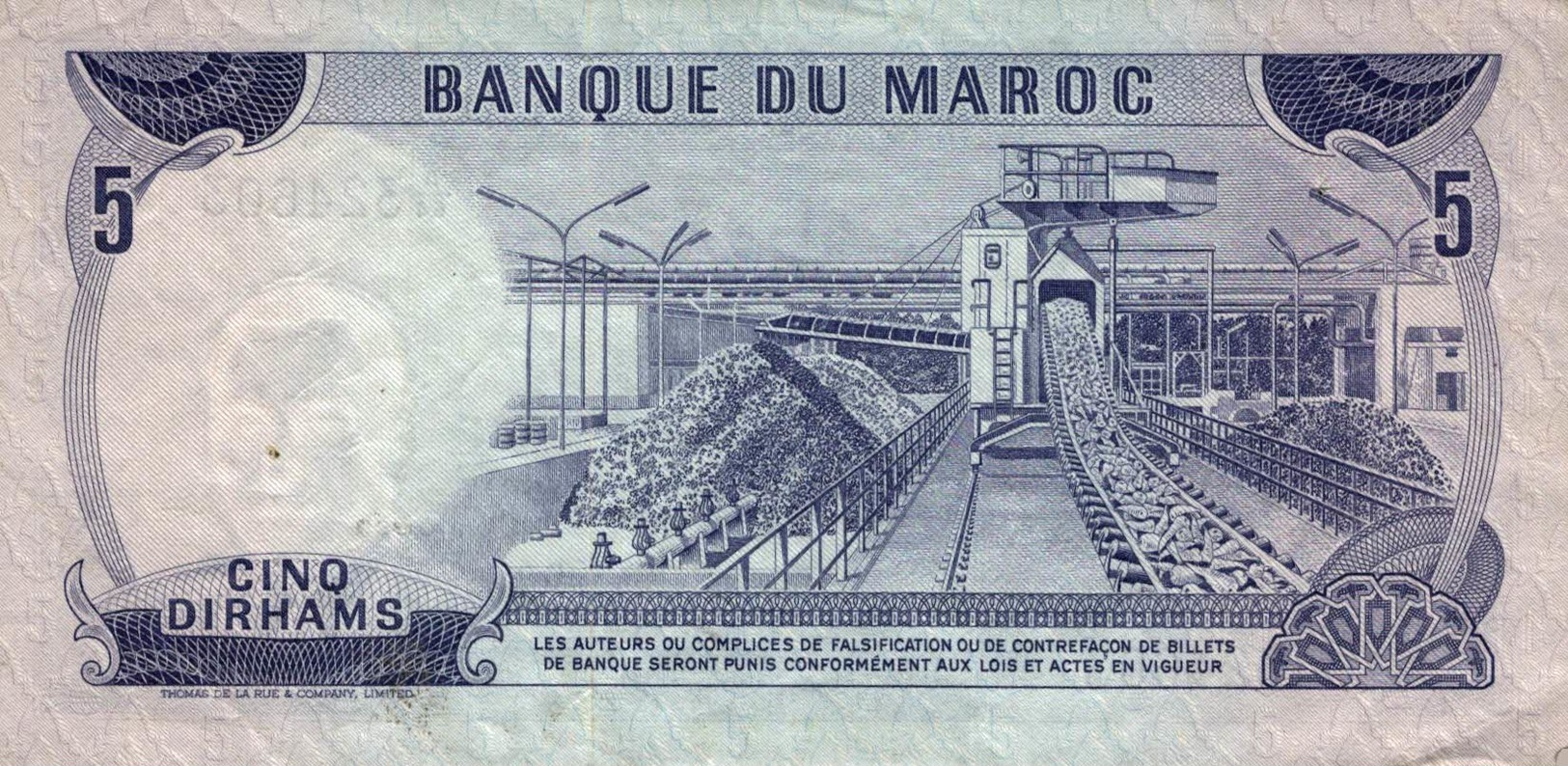 6148 -2019     BILLET BANQUE  MAROC - Maroc