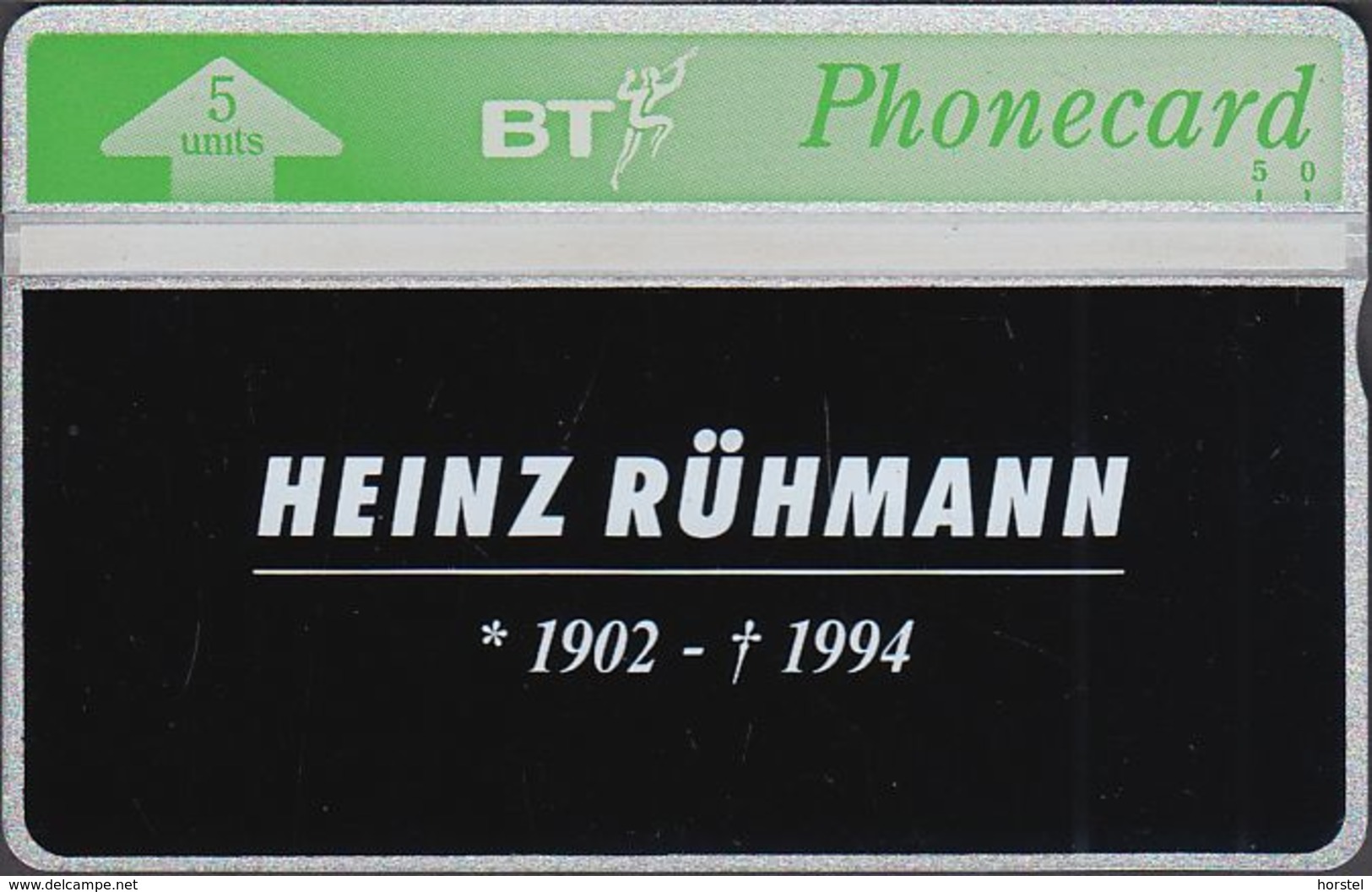 UK Privat - Heinz Rühmann - 5 Units - Hauptmann Von Köpenick - BT Private Issues