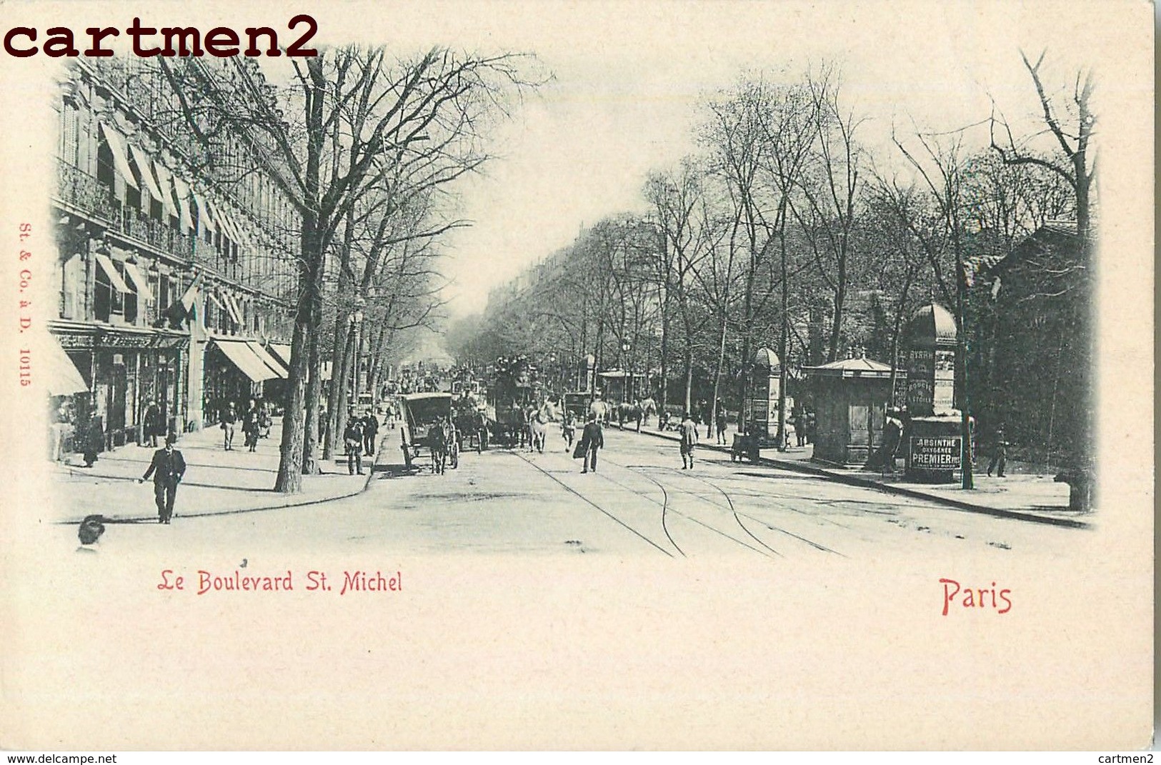 PARIS BOULEVARD SAINT-MICHEL 75 - Arrondissement: 05