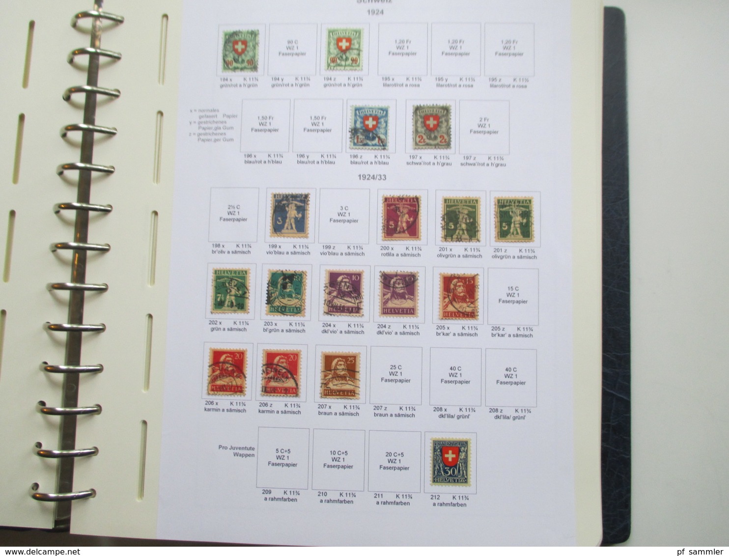 Schweiz Sammlung ab 1862 - 1999 gestempelt / vereinzelt * Angangs auch mit Farben / Typen! Saubere Stempel!!