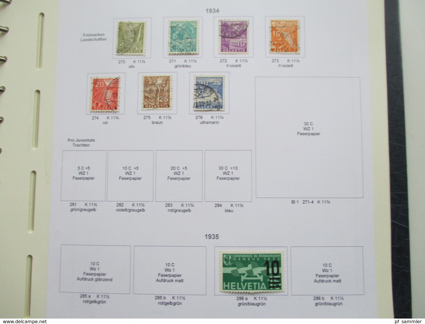 Schweiz Sammlung ab 1862 - 1999 gestempelt / vereinzelt * Angangs auch mit Farben / Typen! Saubere Stempel!!