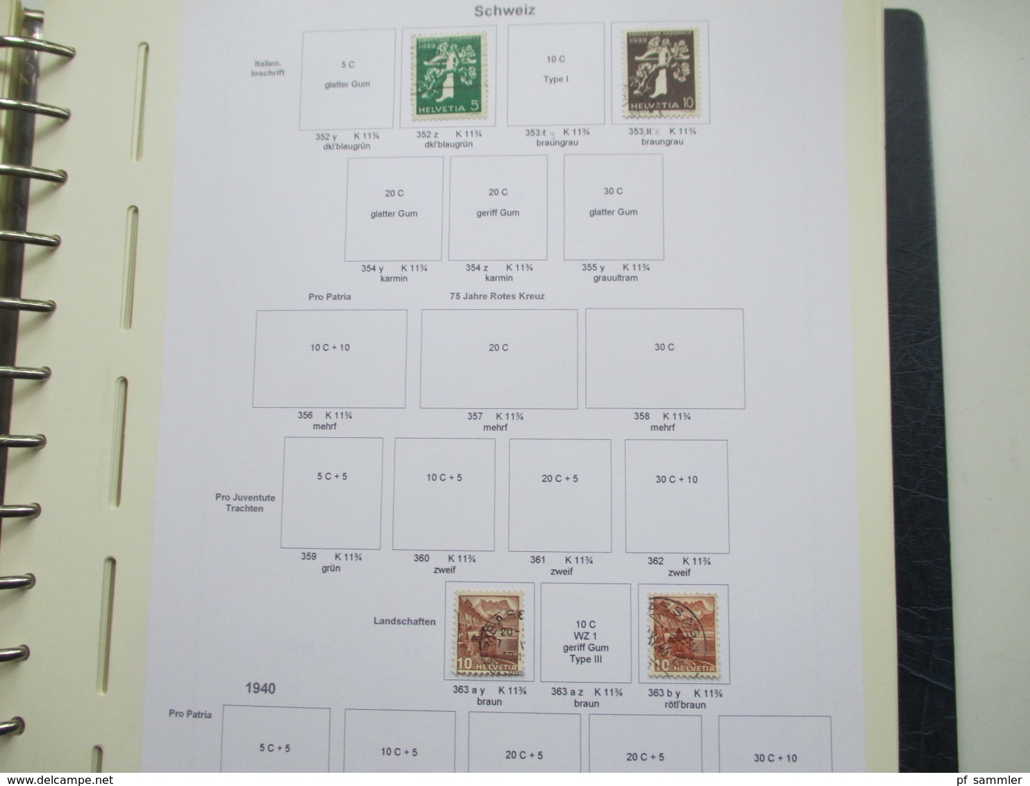 Schweiz Sammlung ab 1862 - 1999 gestempelt / vereinzelt * Angangs auch mit Farben / Typen! Saubere Stempel!!