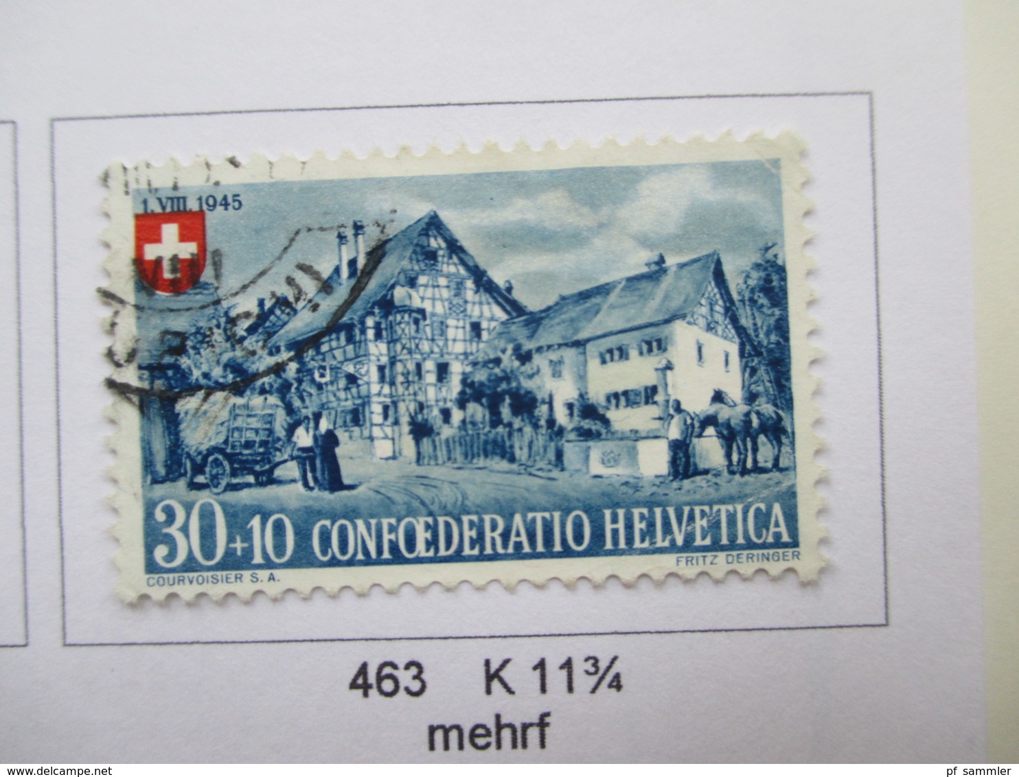 Schweiz Sammlung ab 1862 - 1999 gestempelt / vereinzelt * Angangs auch mit Farben / Typen! Saubere Stempel!!