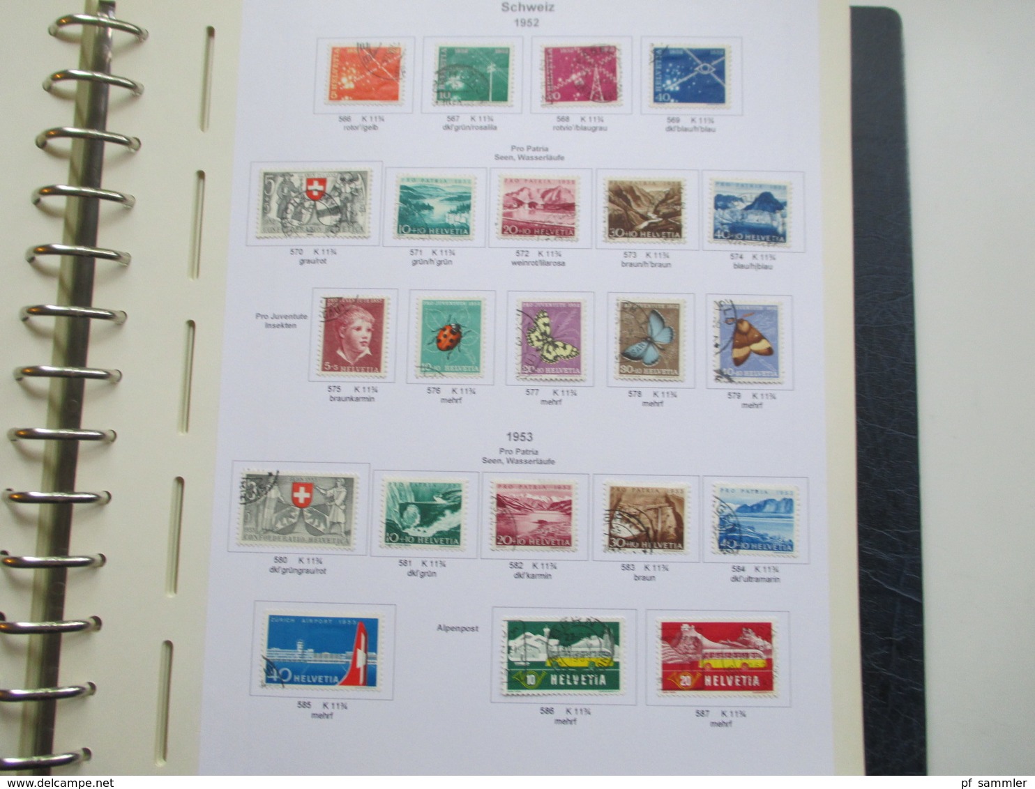 Schweiz Sammlung ab 1862 - 1999 gestempelt / vereinzelt * Angangs auch mit Farben / Typen! Saubere Stempel!!