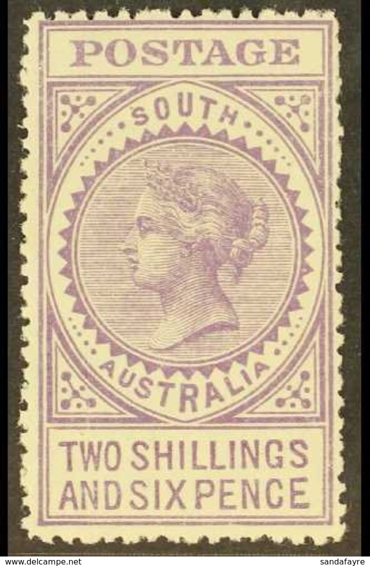 SOUTH AUSTRALIA 1906-12 2s6d Pale Violet, Perf 12½, SG 304a, Superb Never Hinged Mint. For More Images, Please Visit Htt - Other & Unclassified