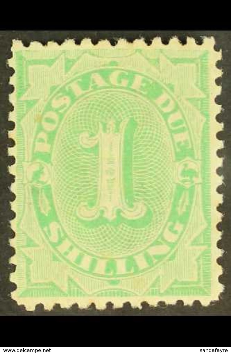 POSTAGE DUE 1902 1s Emerald Green, SG D19, Very Fine Mint. For More Images, Please Visit Http://www.sandafayre.com/itemd - Other & Unclassified