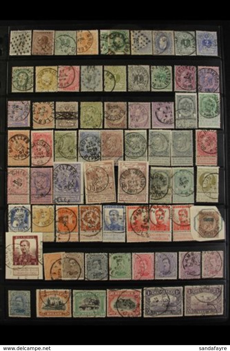 1865-1995 FINE/VERY FINE USED COLLECTION. On Stock Pages, Chiefly ALL DIFFERENT, Includes 1912 To 5f With Label On Piece - Andere & Zonder Classificatie