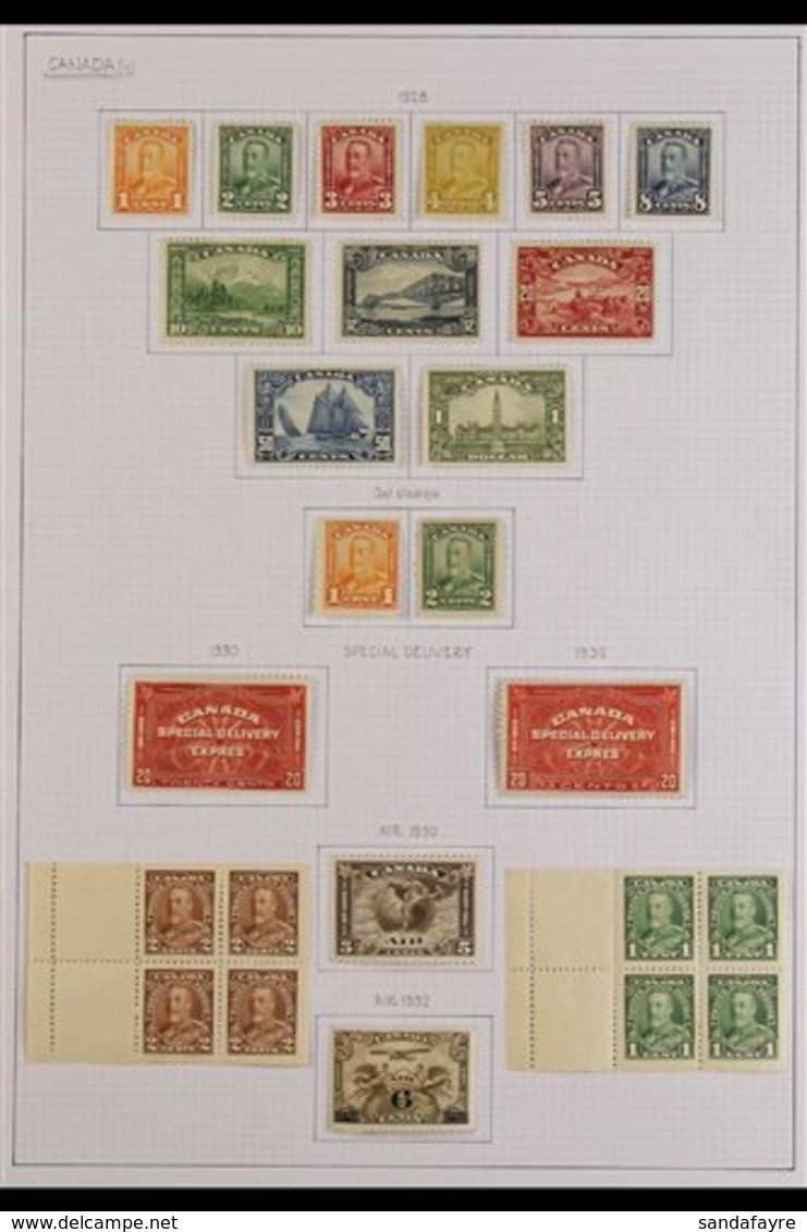 1911-1935 COMPREHENSIVE FINE MINT COLLECTION On Leaves, Virtually COMPLETE For The Period, Includes 1911-22 Admiral Set  - Andere & Zonder Classificatie