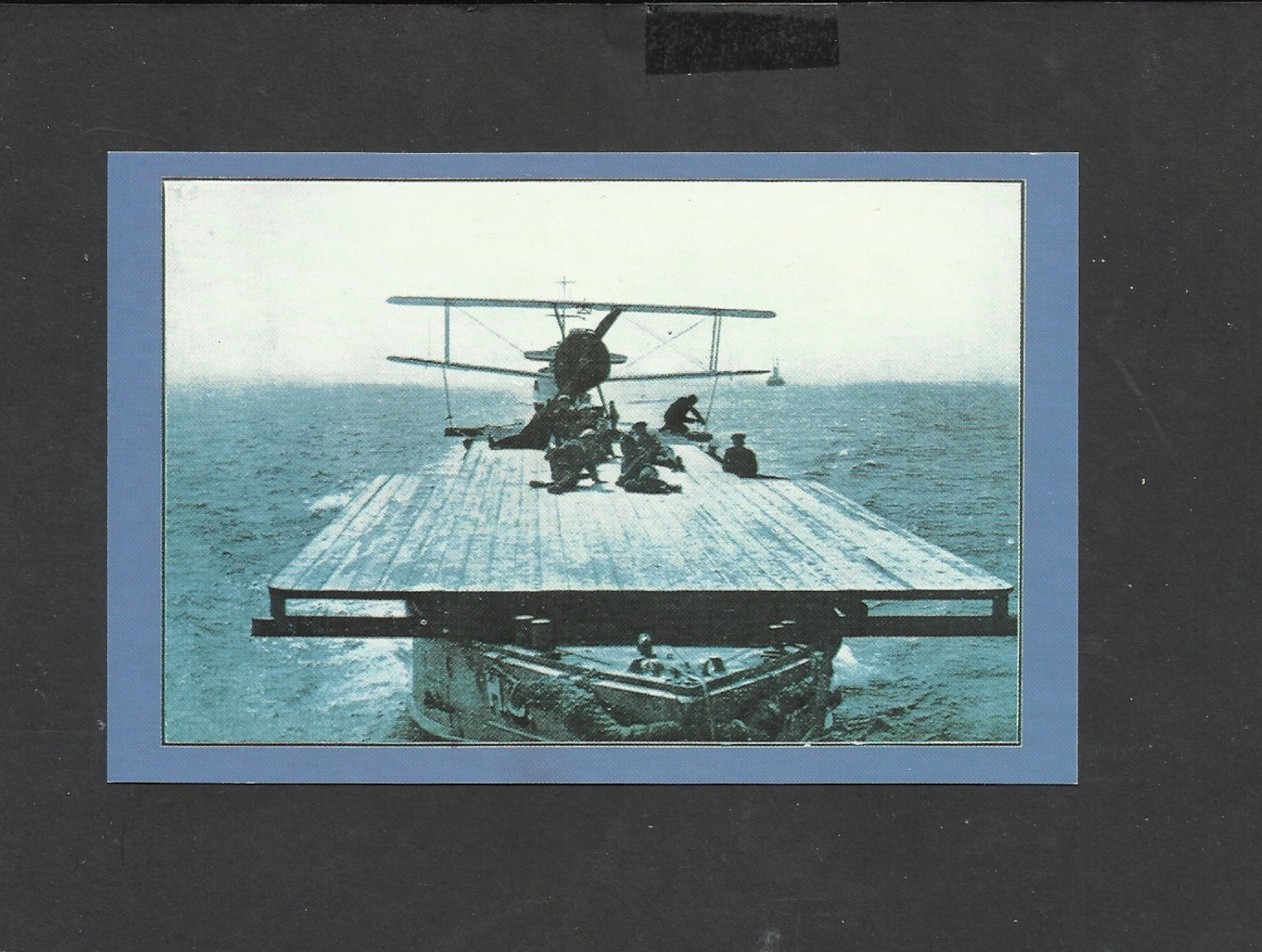 Nostalgia Postcard A Sopwith Camel Taking Off At Sea - War 1914-18