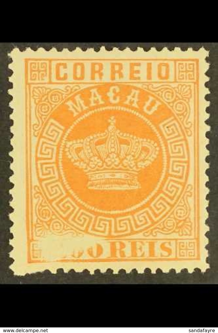 1884 200r Orange, SG 17, Variety "white Patch On 200" Printing Flaw. Unusual. For More Images, Please Visit Http://www.s - Autres & Non Classés