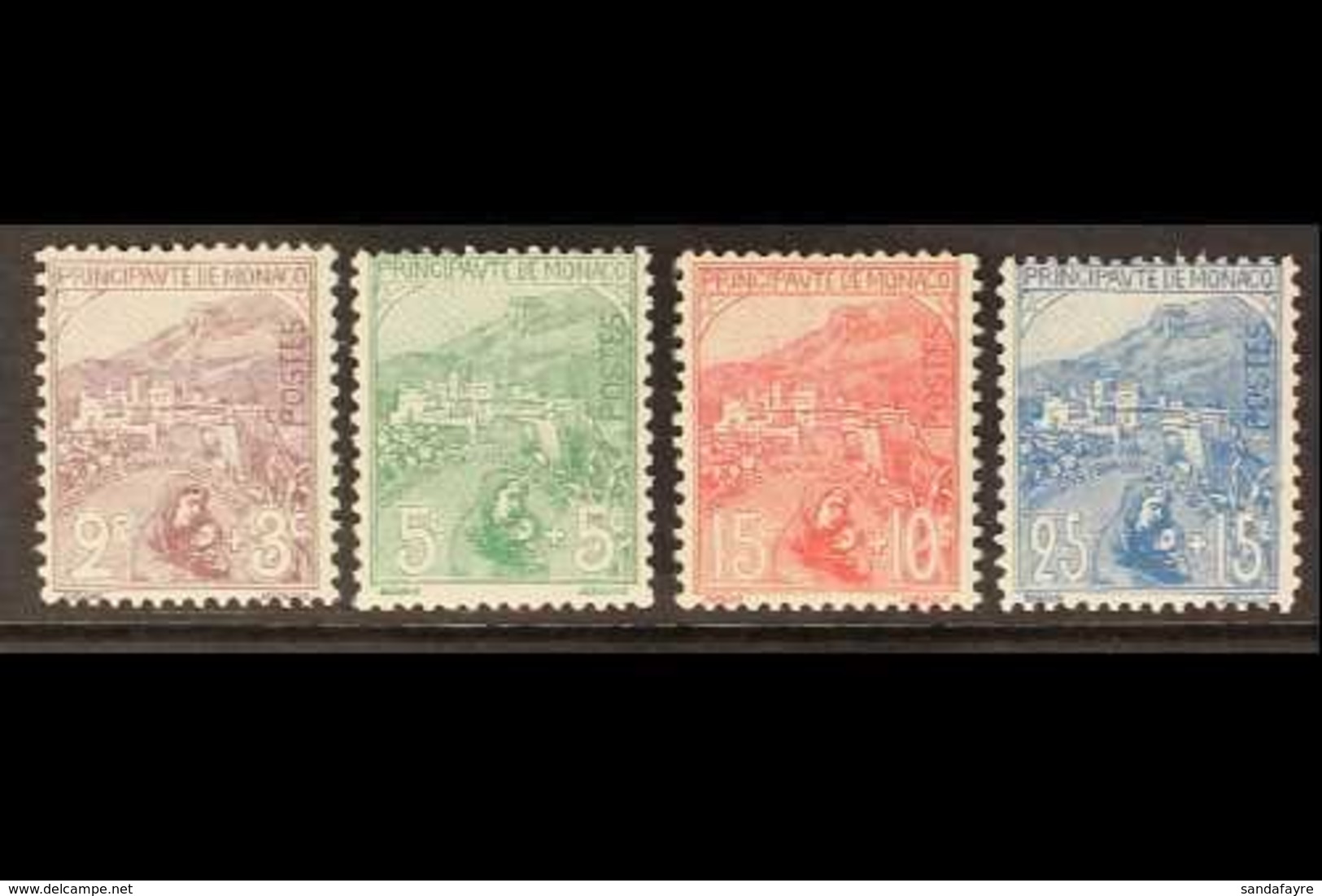 1919 2c+3c To 25c+15c War Orphans Fund, Yvert 27/30, Very Fine Mint. (4 Stamps). For More Images, Please Visit Http://ww - Autres & Non Classés