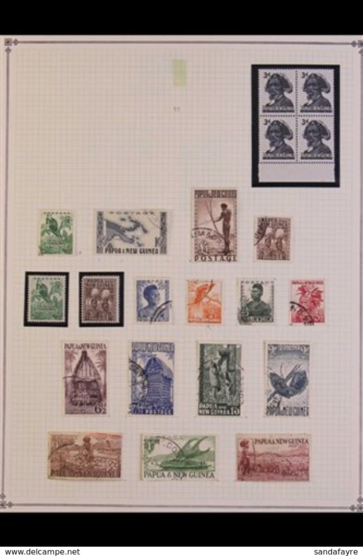 1952-2009 EXTENSIVE COLLECTION An Attractive Mint/nhm & Used Collection Presented On Album Pages With Many Mint Sets Or  - Papoea-Nieuw-Guinea