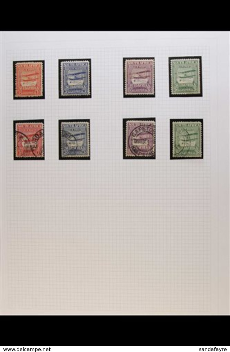 1925-46 COMMEMORATIVES COLLECTION Includes 1925 Airmails Mint & Used Sets, Plus Mint Set In Numeral Pairs (faded Colour) - Zonder Classificatie