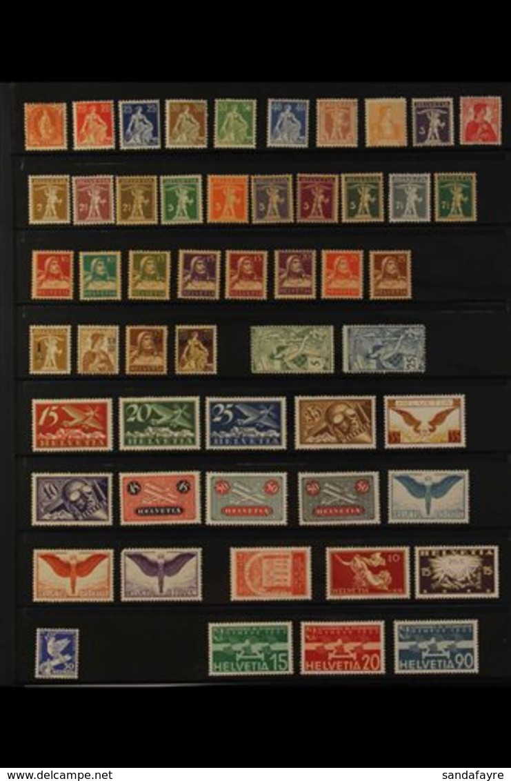 1900-93 FINE MINT / NEVER HINGED MINT COLLECTION ALL DIFFERENT - Housed In An Album On Stock Pages & Printed, Hingeless  - Andere & Zonder Classificatie