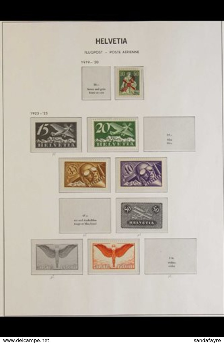 1919-1949 AIR POST NHM COLLECTION An Attractive, Nhm Collection Presented On Dedicated Hingeless Pages That Includes 191 - Andere & Zonder Classificatie