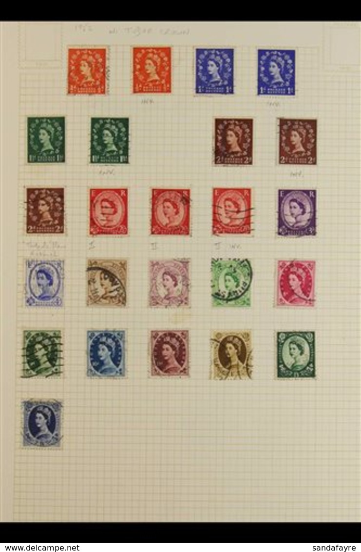 1952-1971 INTERESTING PRE DECIMAL COLLECTION. A Mint & Used Collection (mainly Used) Presented On A Variety Of Album Pag - Other & Unclassified