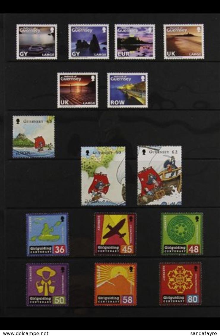 GUERNSEY 2010-2013. NHM COLLECTION Of Complete Sets, Miniature Sheets & Europa Sheetlets, Virtually Complete For The Per - Autres & Non Classés