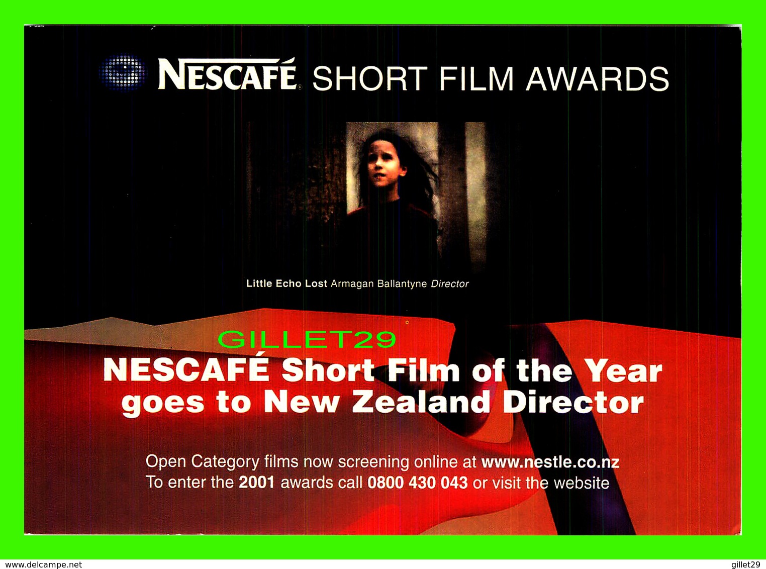 ADVERTISING, PUBLICITÉ - NESCAFÉ SHORT FILM AWARDS 2001 - NESTLÉ NEW ZEALAND  LTD - - Publicité