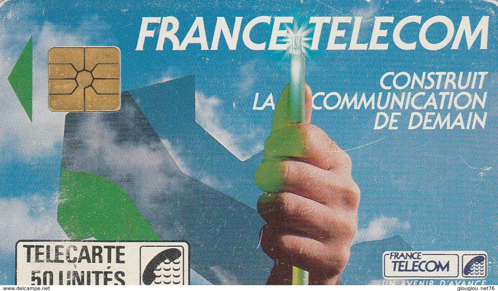 TELECARTE 50..  FRANCE TELECOM CONSTRUITLA COMMUNICATION DE DEMAIN.... - 50 Unités   