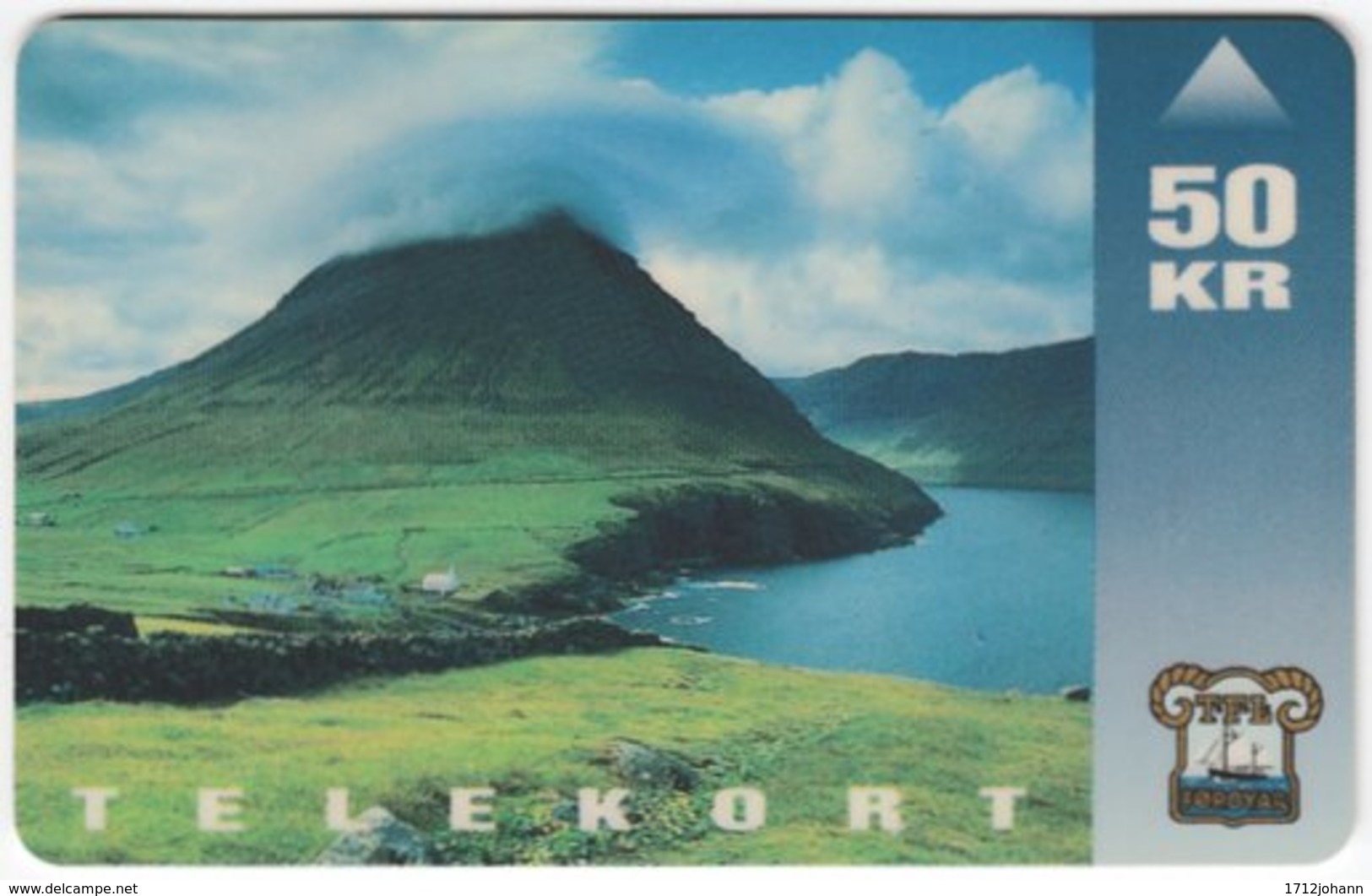 FAROER A-032 Magnetic TFL - Landscape, Coast - Used - Faroe Islands