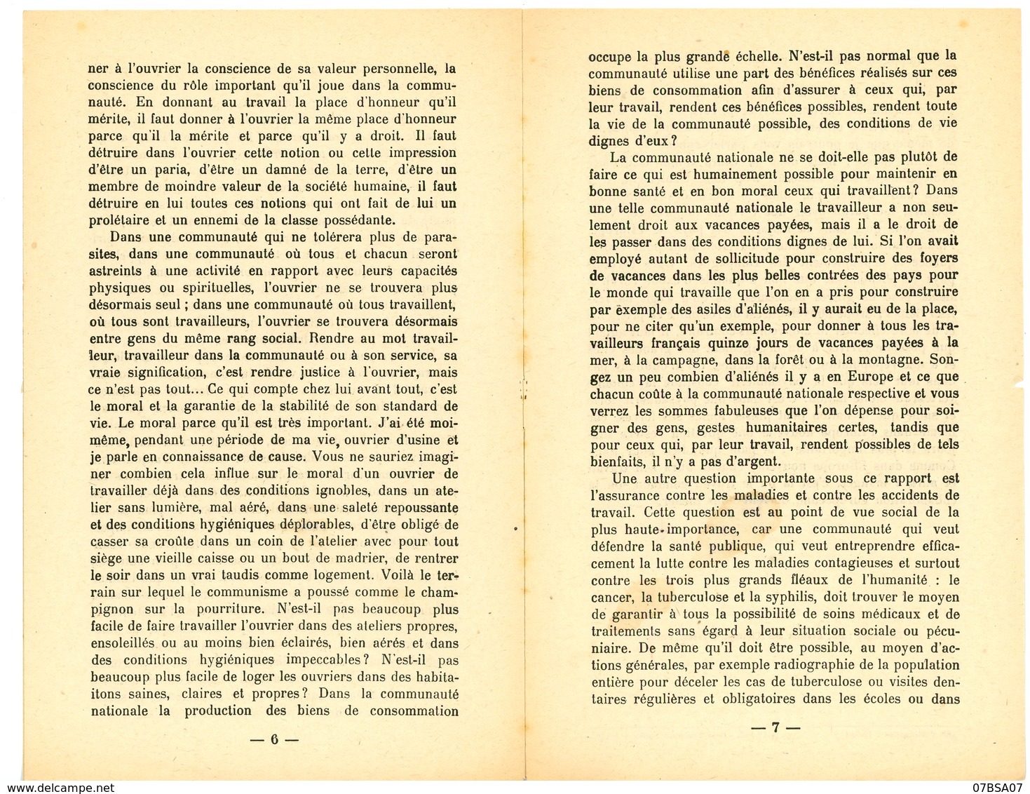 20 JANVIER 1943 UN JOURNALISTE ALLEMAND VOUS PARLE CONFERENCE AU MICRO DE RADIO-PARIS PAR LE DR FRIEDRICH ( PRO VICHY PR - 1921-1960: Periodo Moderno