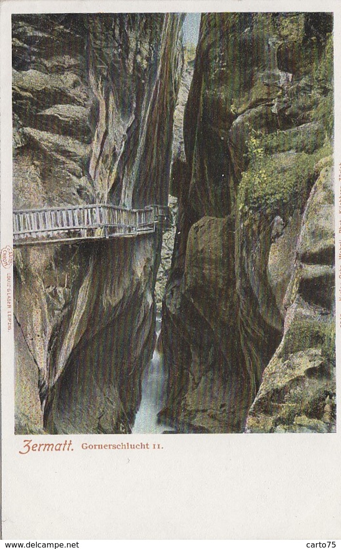 Suisse - Zermatt - Gornerschlucht II - Saint-Luc