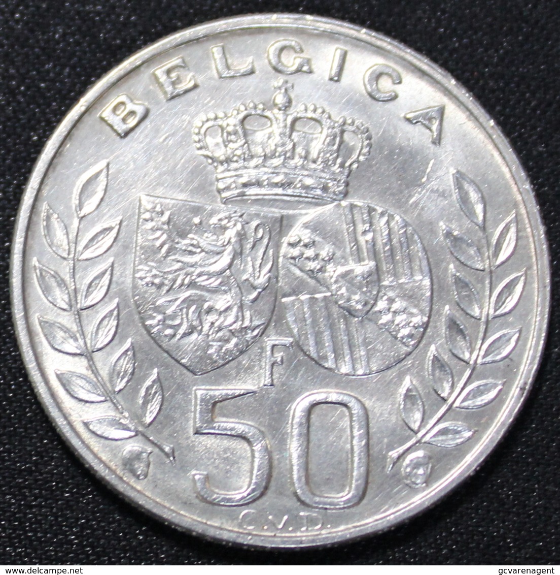 BOUDEWIJN 50 FR  HUWELIJK 1960   PRACHTIGE STAAT 2 SCANS - 50 Francs