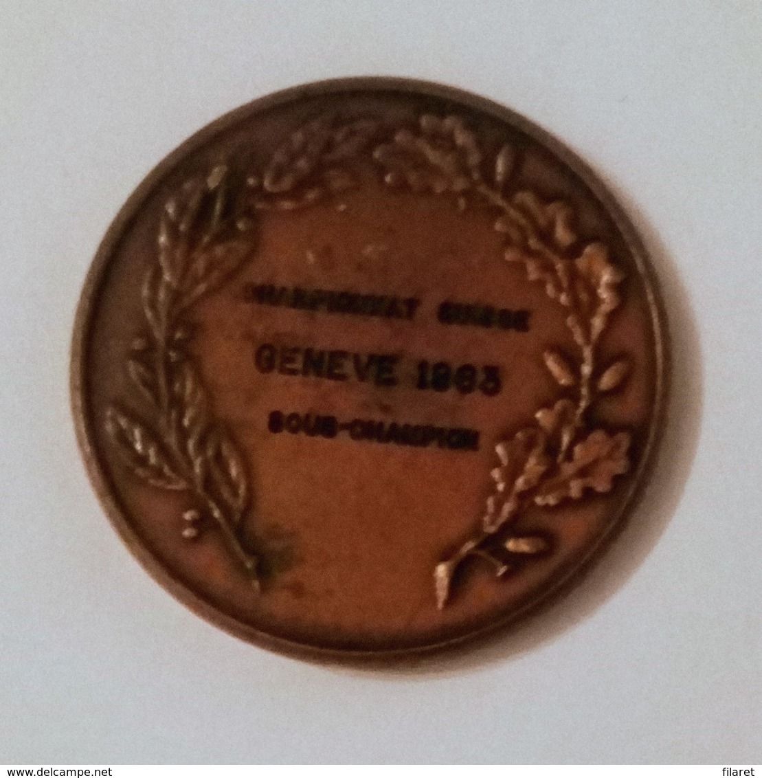 FEDERATION SUISSE DE PETANQUE,GENEVE 1963 - Petanca