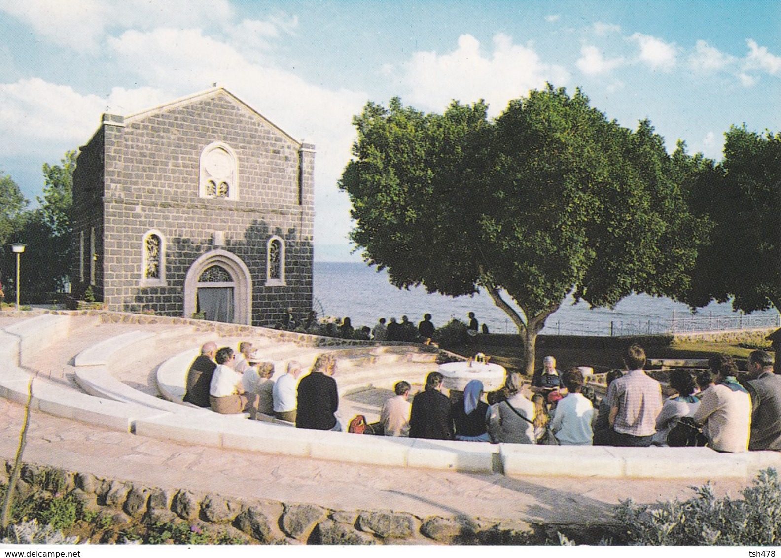 ISRAEL--TABGHA--l'église Saint-pierre--mensa Domini Au Lac De Tiberiade--voir 2 Scans - Israel