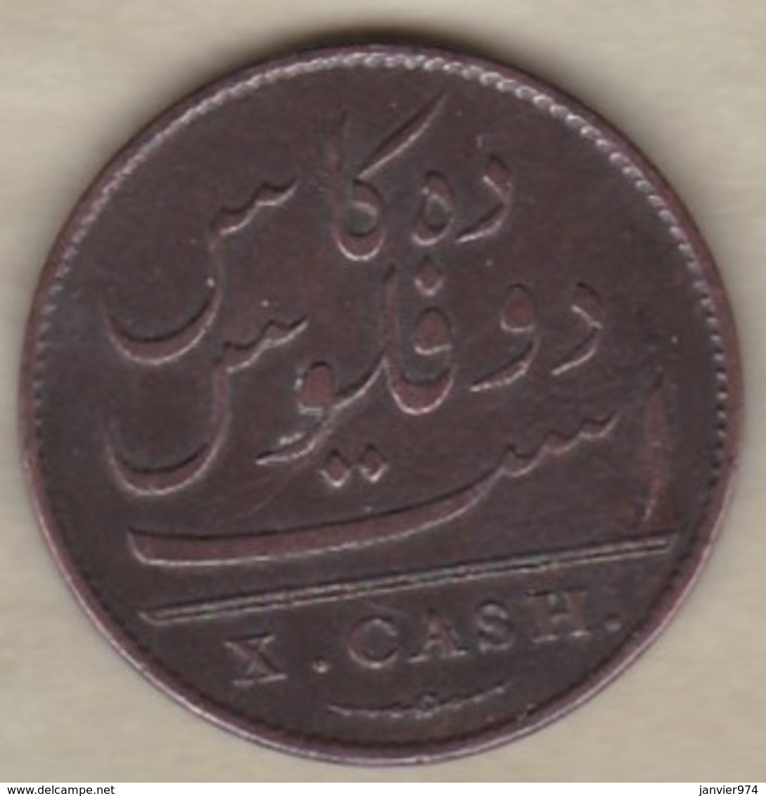 REUNION & MAURICE . 10 CASH 1803 . EAST INDIA COMPANY - Reunión