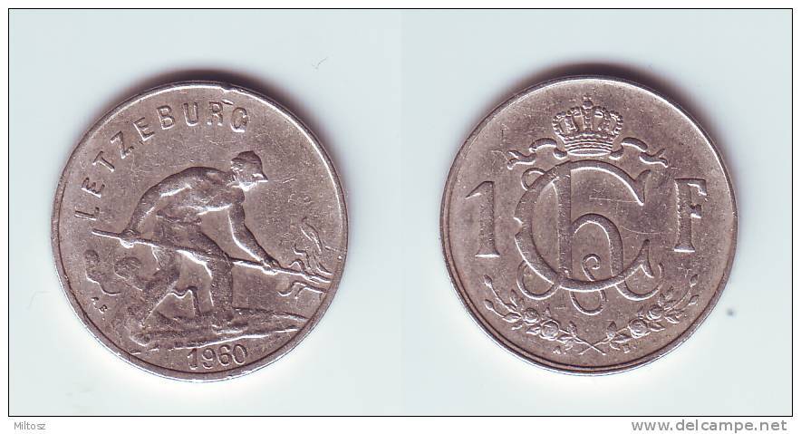 Luxembourg 1 Franc 1960 - Luxembourg