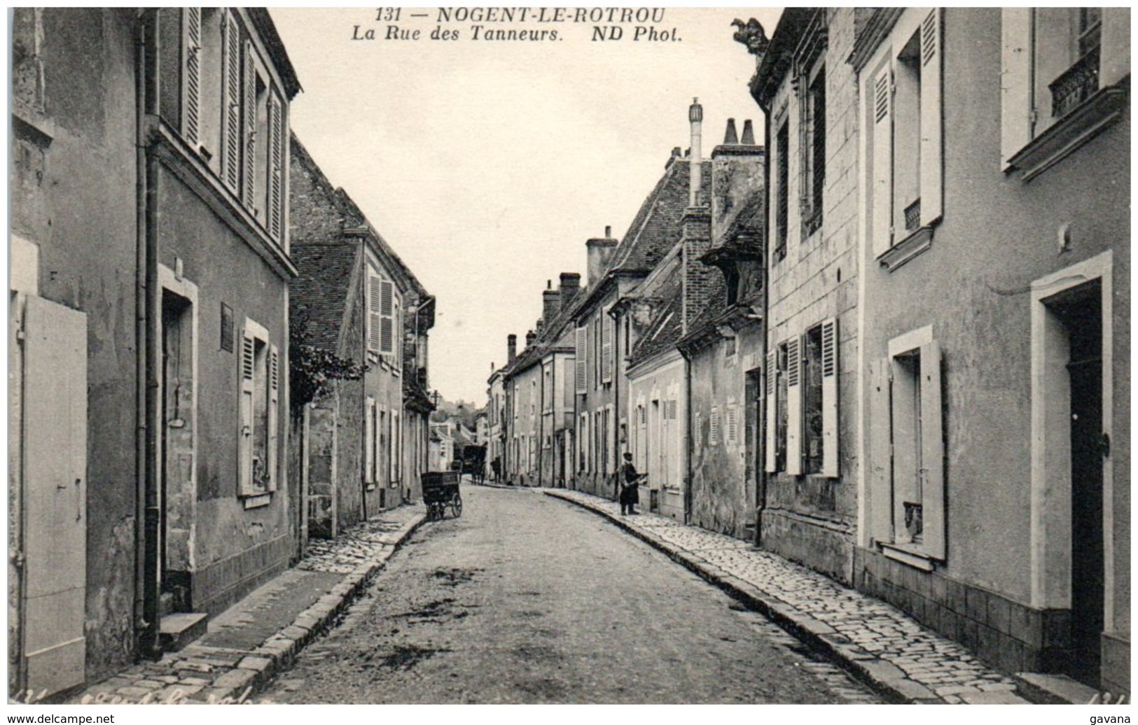 28 NOGENT-le-ROTROU - La Rue Des Tanneurs - Nogent Le Rotrou