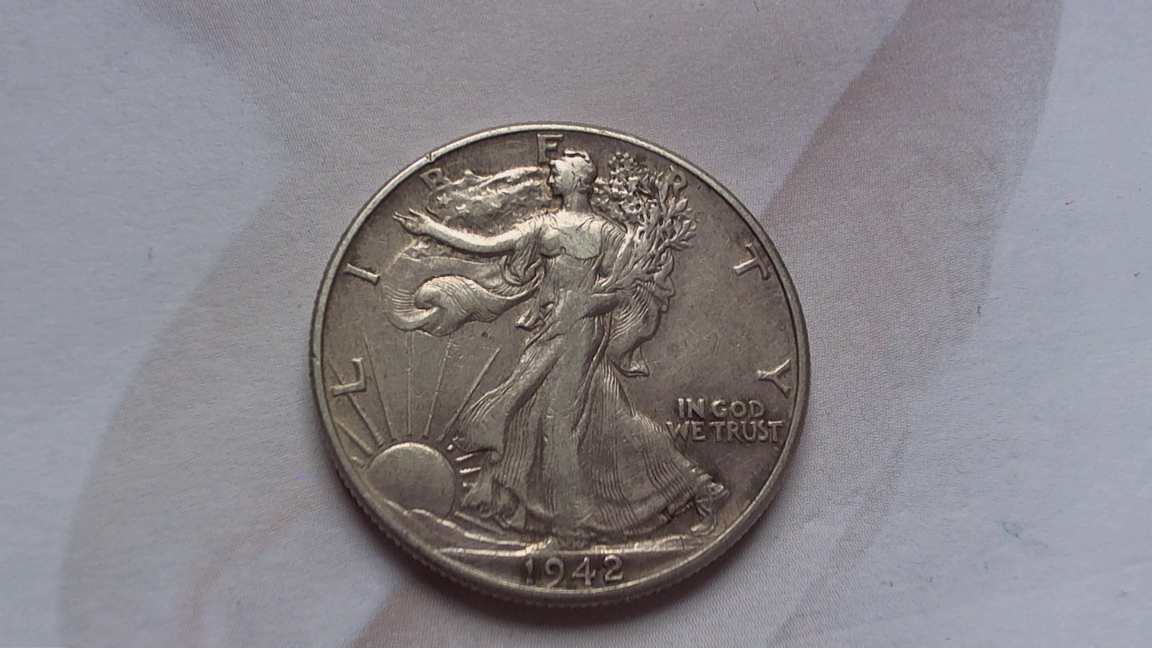 Monnaie Argent Etats Unis Half Dollar 1942 Liberty - Autres & Non Classés