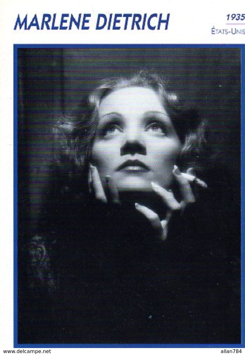 MARLENE DIETRICH - L'ANGE BLEU - 1930 - AMOUREUSE DE LA TETE AUX PIEDS - ETAT PROCHE DU NEUF - CARTE PHOTO CADEAU - - Compositeurs De Musique De Film