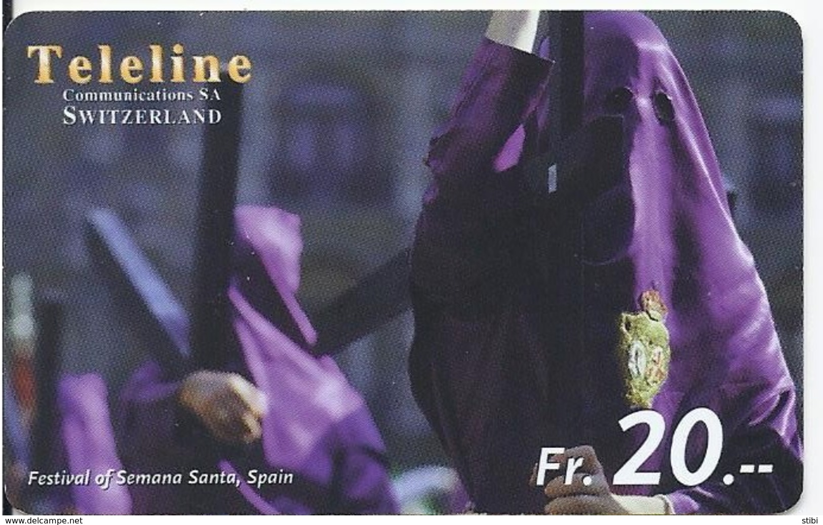 SWITZERLAND - TELELINE - FESTIVAL OF SEMANA SANTA - SPAIN - Svizzera