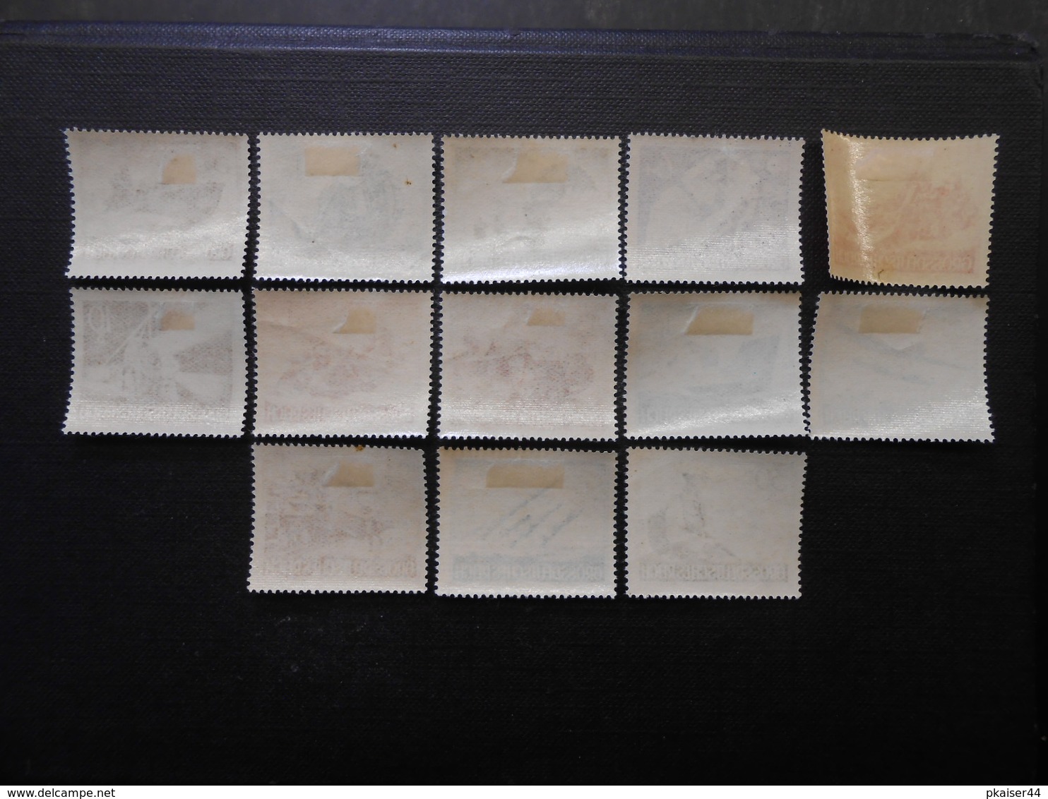 D.R.Mi 873y-885y*MLH - 1944 - Mi 5,00 € - Unused Stamps