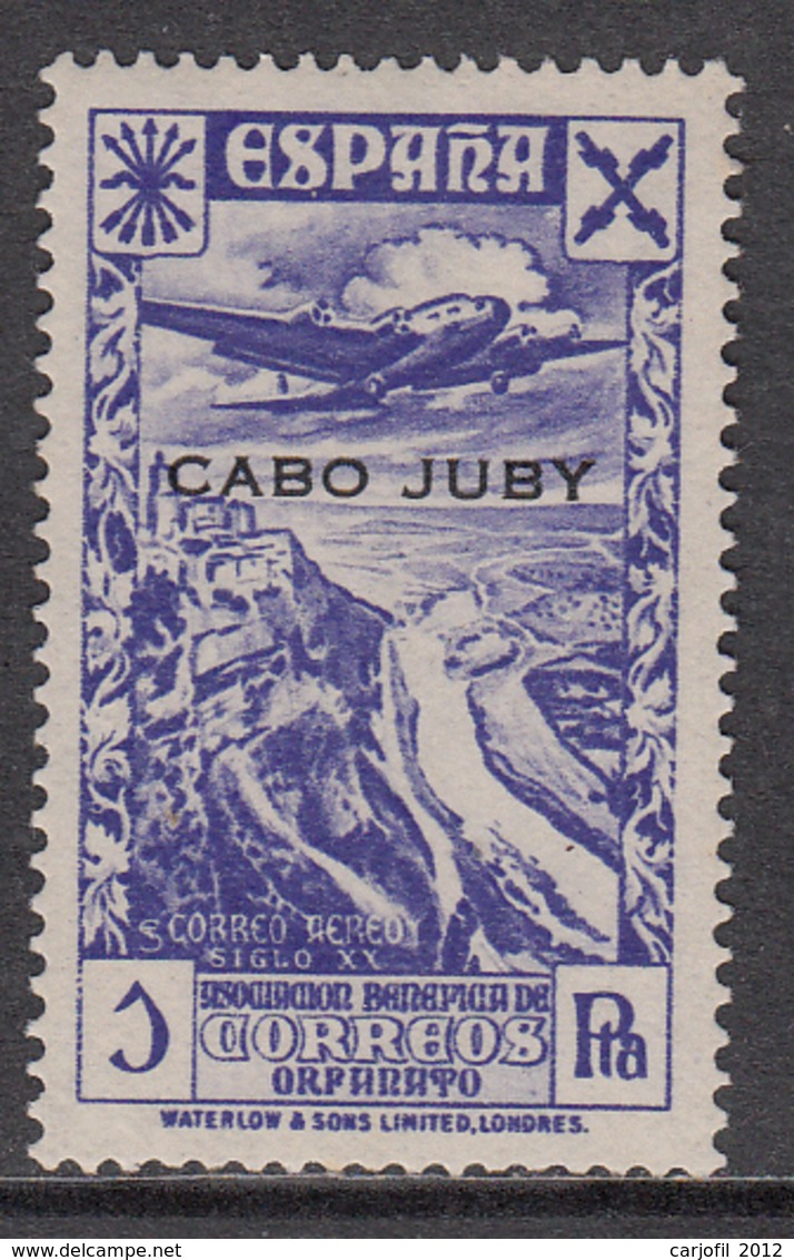 Cabo Juby Sueltos Beneficencia Edifil 5 ** Mnh - Kaap Juby